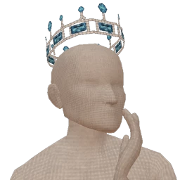 Front Row Prom King Silver Crown