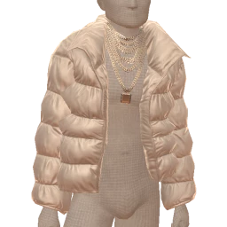 Ikon Elite Matte Metallic Silver Puffer Jacket