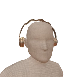 Ikon Warp Wave Silver Headphones