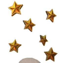 Ikon Floating Gold Stars