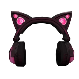 Cyber Kitty Headphones - Pink