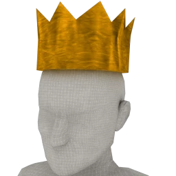 Christmas Cracker Crown -  Gold