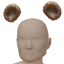 Yume Glitter Bear Ears Headwear