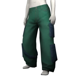 Cruz Green Cargo Jeans