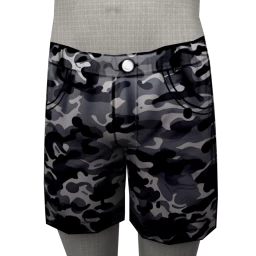 Drop Science Blend In Camo Shorts