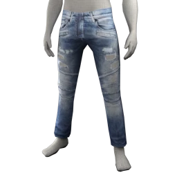 Pierre Balmain Destroyed Moto Jean