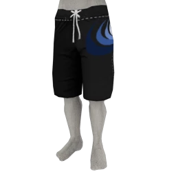 Foal Board Shorts - Aloha - Black