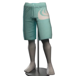 Foal Board Shorts - Eggshell Blue