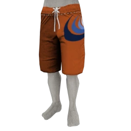 Foal Board Shorts - Aloha - Orange