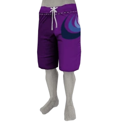 Foal Board Shorts - Aloha - Purple