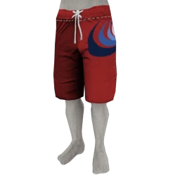 Foal Board Shorts - Aloha - Red