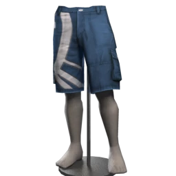 Long Cargo Shorts - Stay Frosty