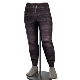 Fairisle Woollen Trousers (for Male) - Tintable