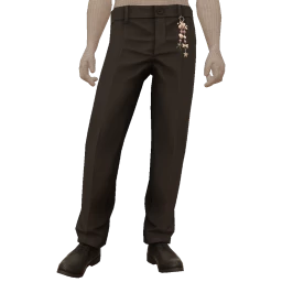 Cloud Nine Dress Pants With Kawaii Keychain