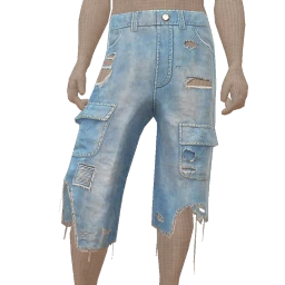 Cloud Nine Denim Wrecked Bermudas
