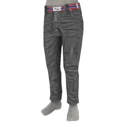 Foal Drop Crotch Trousers - Grey