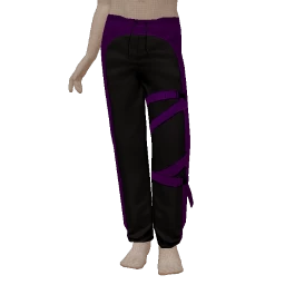 Cruz Purple Panel Track Pants