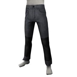 Delirious Black Window Trousers