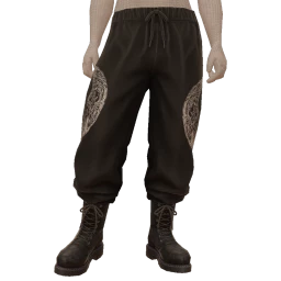 Delirious Witchy Moon Pants With Tall Boots