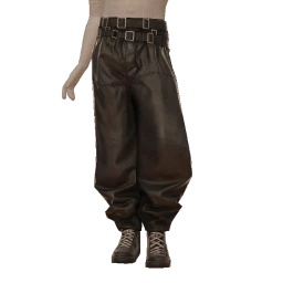 Delirious Troublemaker Leather Baggy Pants