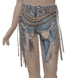 Delirious Groovy Shreds Denim Shorts