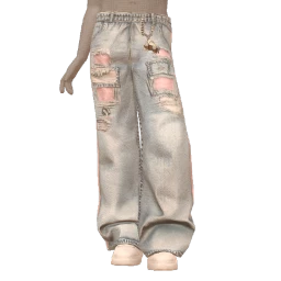 Delirious Roller Rips Distressed Jeans 