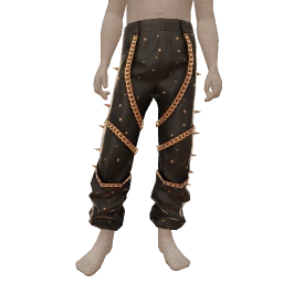 Delirious Gold Detailed Trousers