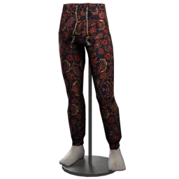 Delirious Squid Frank Paisley Trousers