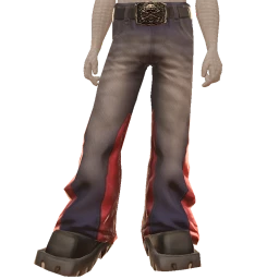 Delirious Bold Red Fusion Jeans