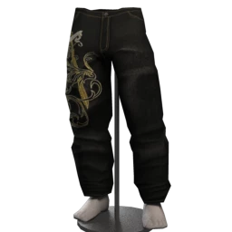 Drop Science Baggy Jeans - Gold