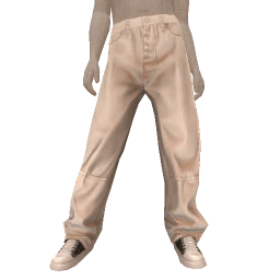 Drop Science White Nostalgia Pants