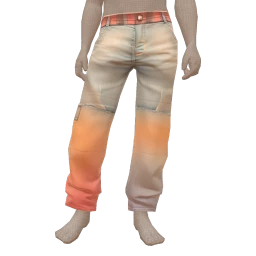 Delirious Checked Belt Jeans