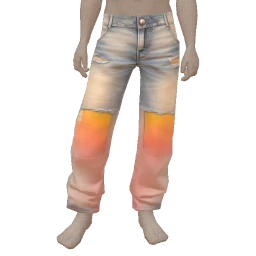 USAesthetics Paint Splash Jeans