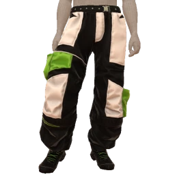 Drop Science Neon Accented Utility Pants