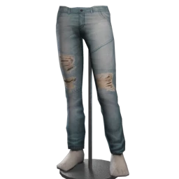 Drop Science Slashed and Sanded Jeans