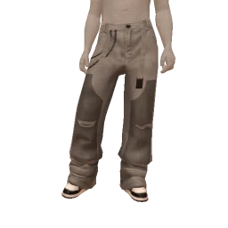 Drop Science Grey Extra Baggy Jeans