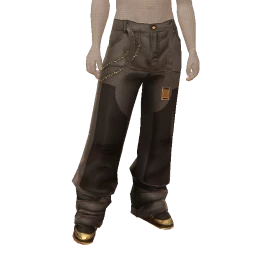 Drop Science Black Pirate Twist Trousers