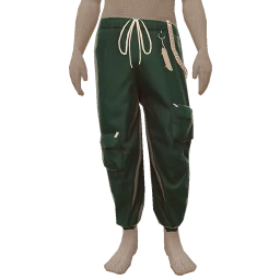 Drop Science Skater Girl Green Sweatpants