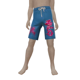 Drop Science Graffiti Tag Shorts