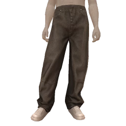 Drop Science Classic Baggy Black Jeans