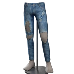 Drop Science Undefeated Destroyed Jeans