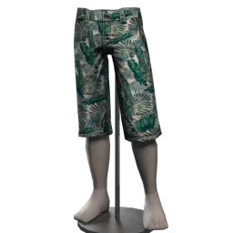 Drop Science Long Shorts - Palm Edition