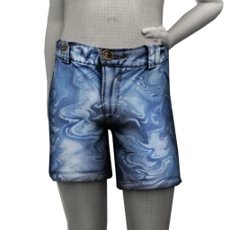 Drop Science Liquid Denim Shorts