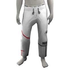 Drop Science Renegade White Sweatpants