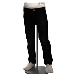 Hardline Baggy Jeans - Black