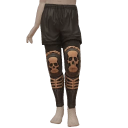 Drop Science Skull And Bones Shorts