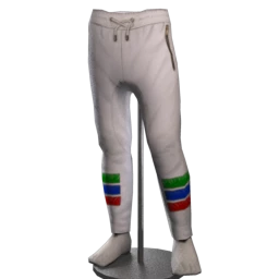 Drop Science Fresh White Joggers