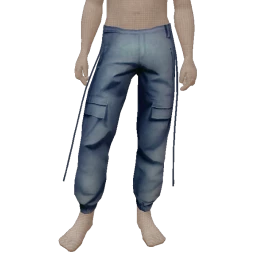 Drop Science Blue Cargo Pants