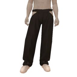 Drop Science Cut Out Loose Pants