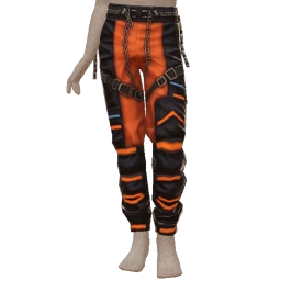 Drop Science Fluorescent Flame Sweatpants